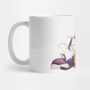 graphic lotus flower Mug